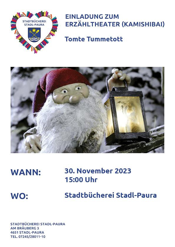 Kamishibai Tomte Tummetott