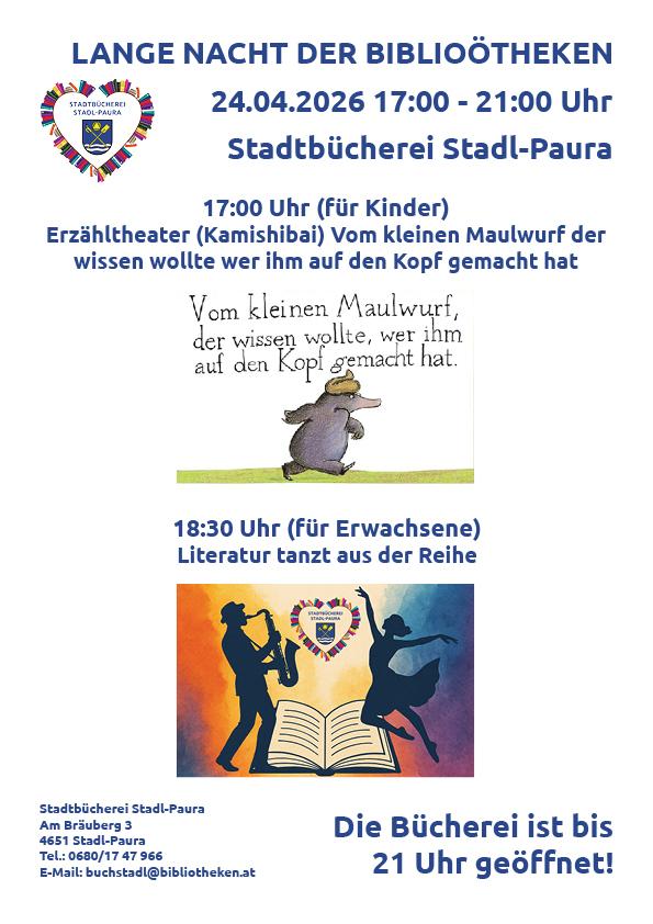 Lange Nacht der Biblioötheken