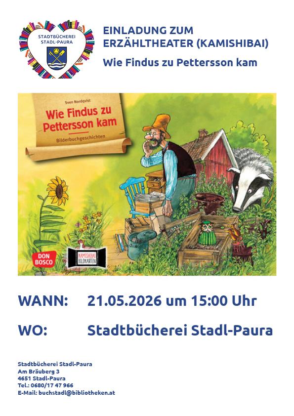 2026-05-21 Erzähltheater Wie Findus zu Pettersson kam