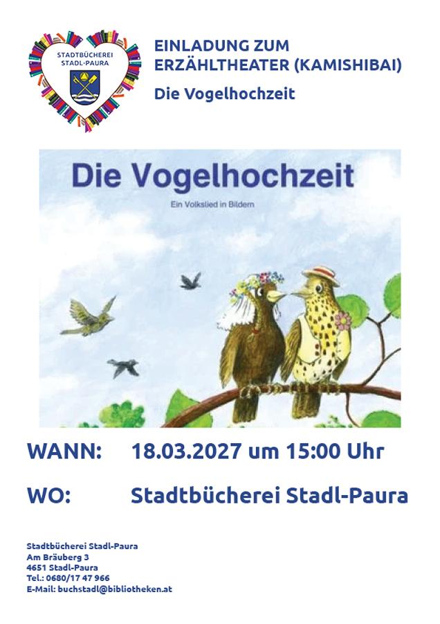 Erzähltheater Die Vogelhochzeit